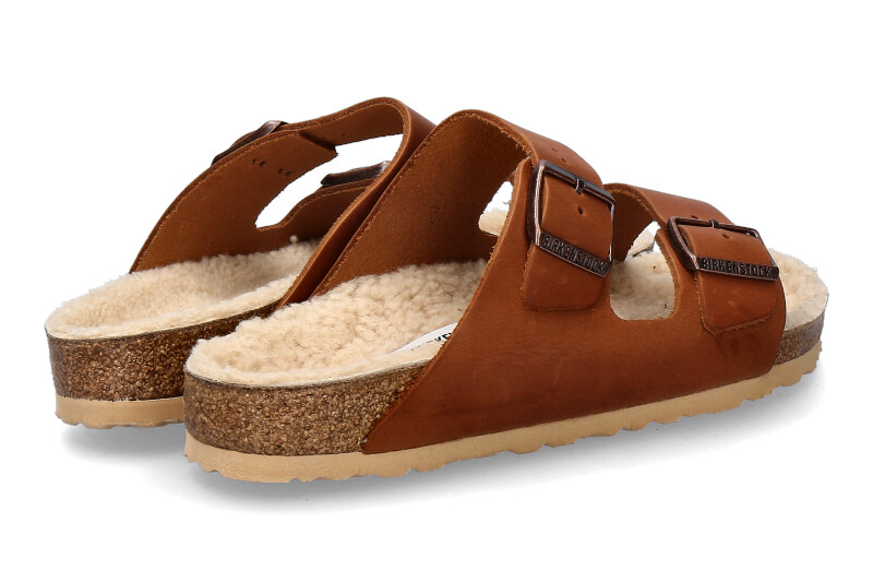 Birkenstock Pantolette gefüttert ARIZONA ANTIQUE PULL COGNAC (40) Birkenstock Pantolette gefüttert ARIZONA ANTIQUE PULL COGNAC (40)