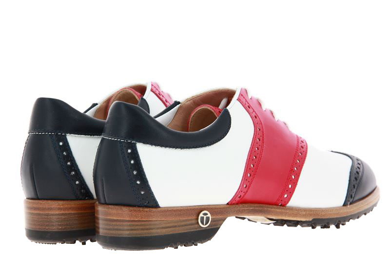 Tee Golf Shoes Damen- Golfschuh SUSY BLU BIANCO ROSSO (39½)