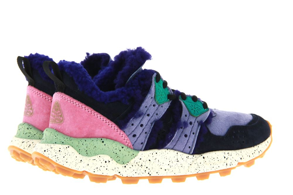 Flower Mountain Sneaker CORAX WOMAN BLEU (39)