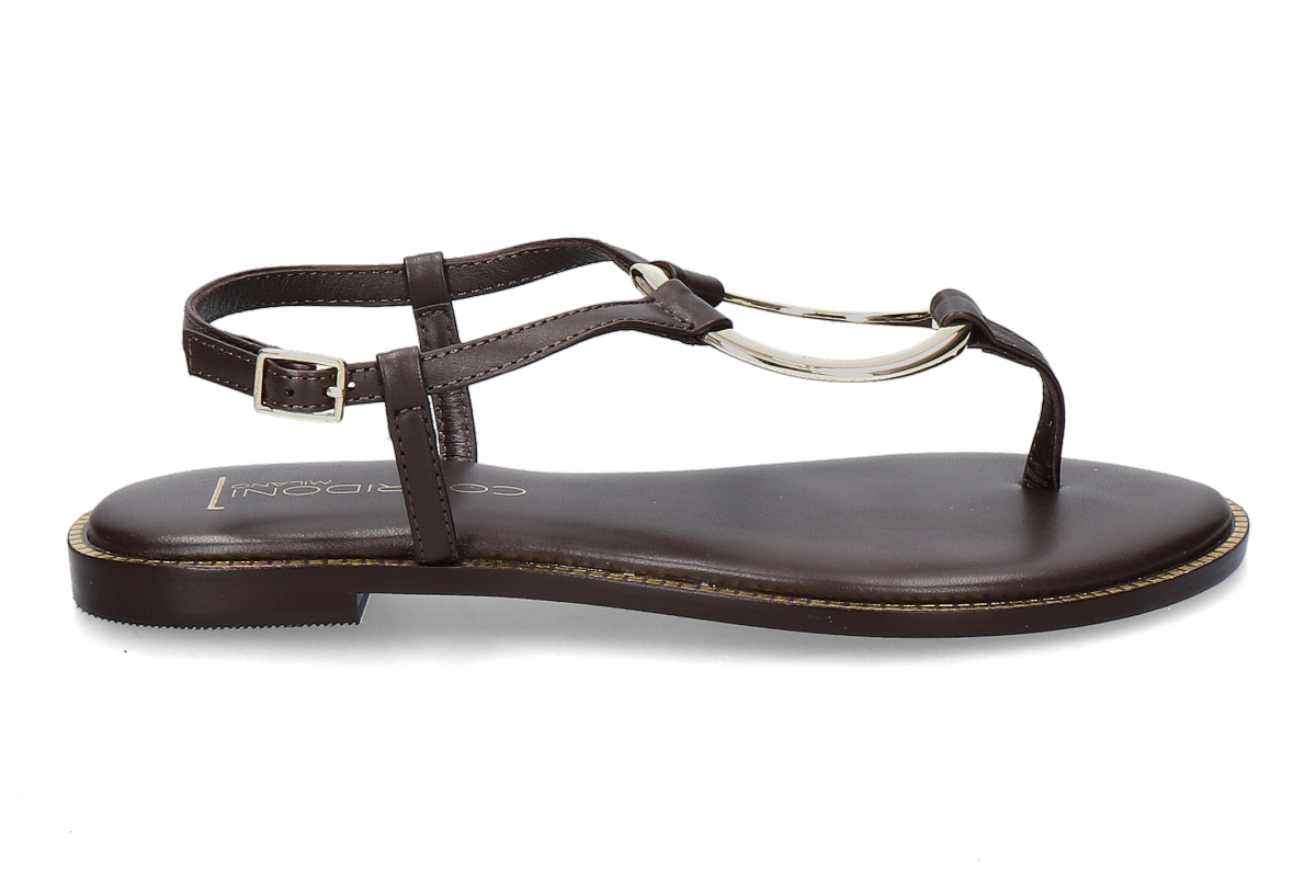 Corridoni 1 Milano Damen- Sandale 8521- chocolate/ braun