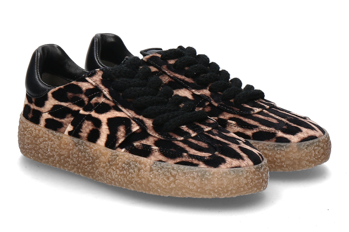 Kennel & Schmenger Sneaker PIT VELVET LEO- camel/ schwarz 