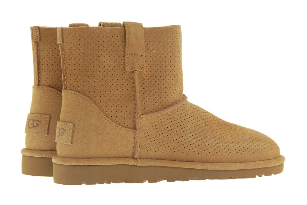 UGG Australia Boots CLASSIC UNLINED MINI PERF TAWNY (37 )