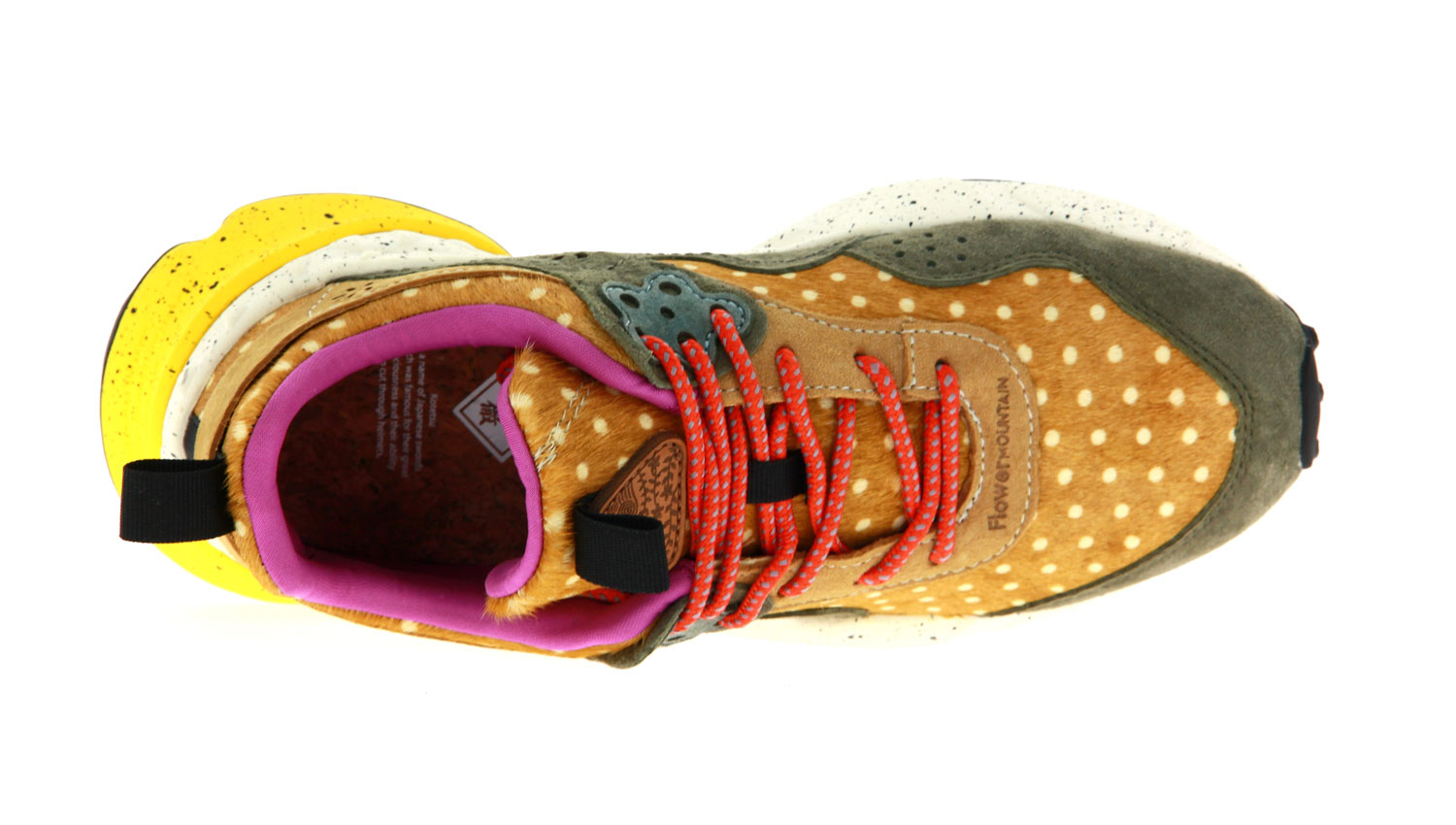 Flower Mountain Sneaker KOTETSU WOMAN CARAMEL (38)