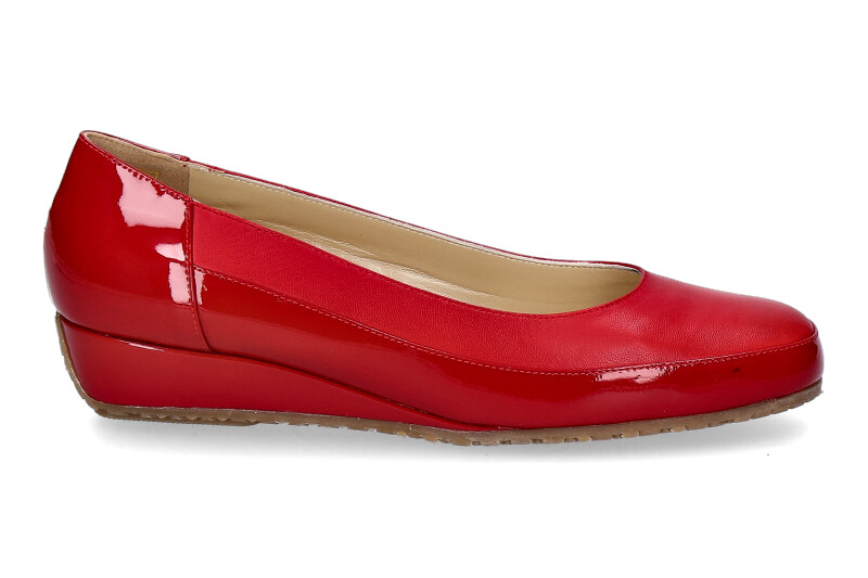 Bagnoli Slipper VERNICE ROSSO NAPPA ROSSO (38)