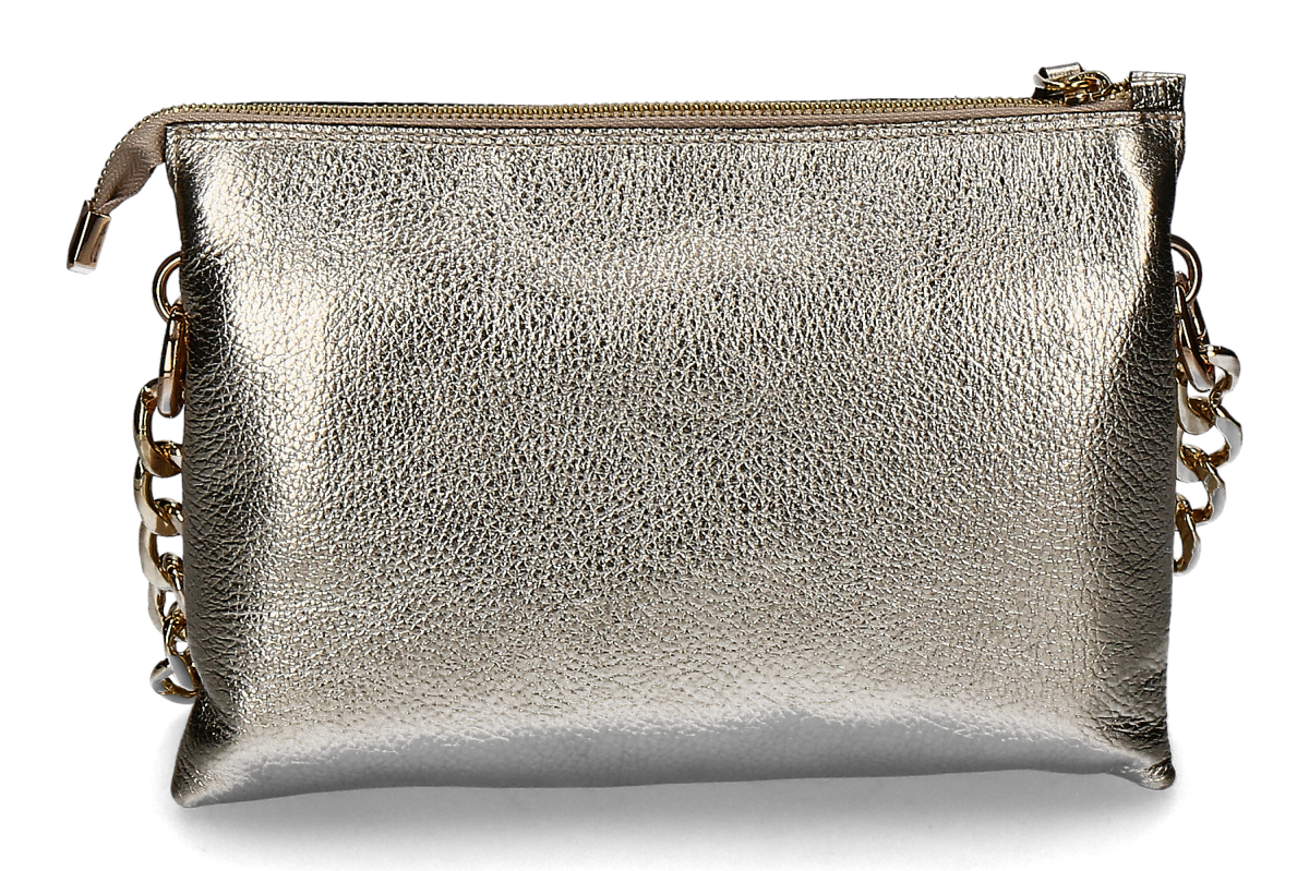 Gianni Notaro Handtasche- platino/ gold