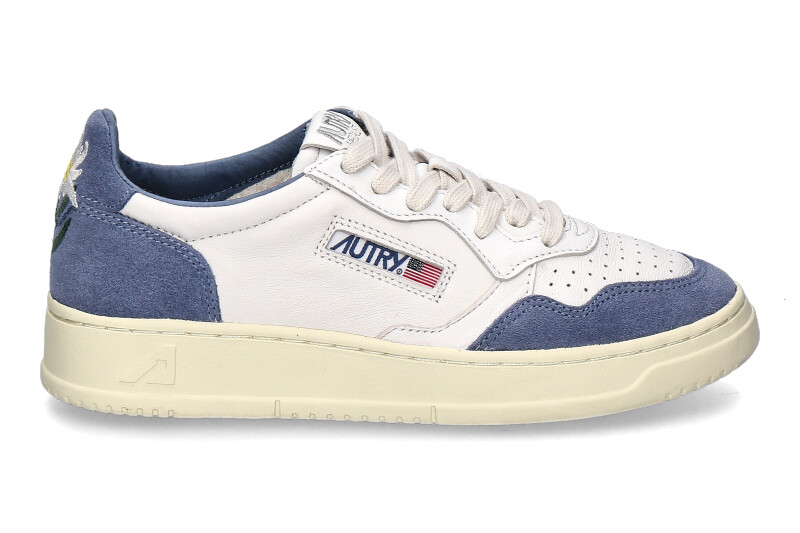 Autry Damen-Sneaker MEDALIST GOAT EW01- edelweiss/ claudia blau