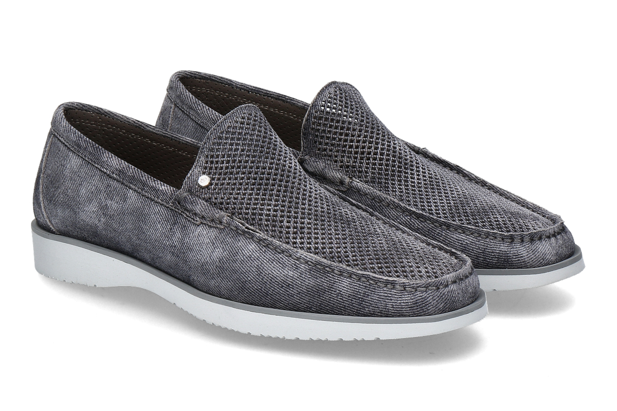Aldo Bruè Loafer GULP METAL- grau