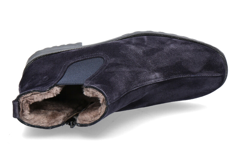 Brunate Stiefelette gefüttert DANY CAMOSCIO BLU ELASTICO NERO (39½) Brunate Stiefelette gefüttert DANY CAMOSCIO BLU ELASTICO NERO (39½)