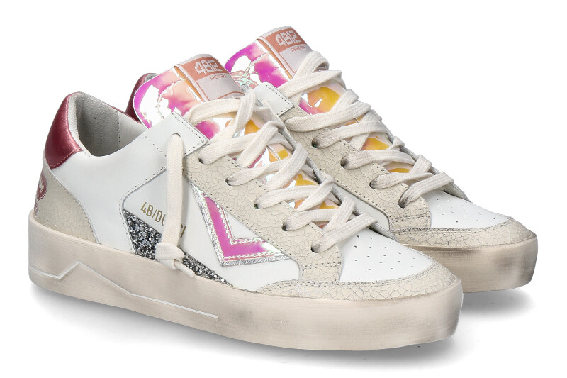 4B12 Sneaker KYLE D867- bianco/laser