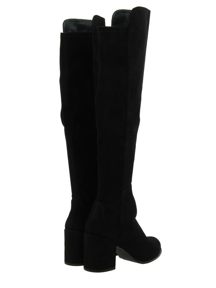 Stuart Weitzman Stiefel ALLJACK BLACK SUEDE (37 )