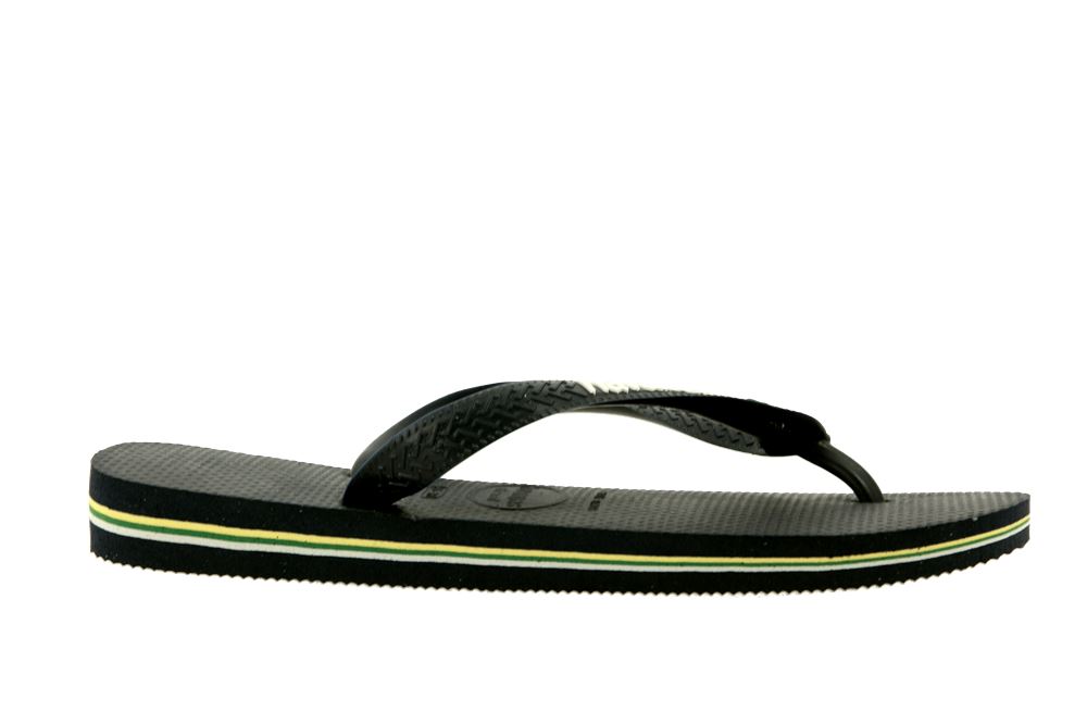 Havaianas Zehenstegsandale MEN BRASIL LOGO BLACK (45-46)