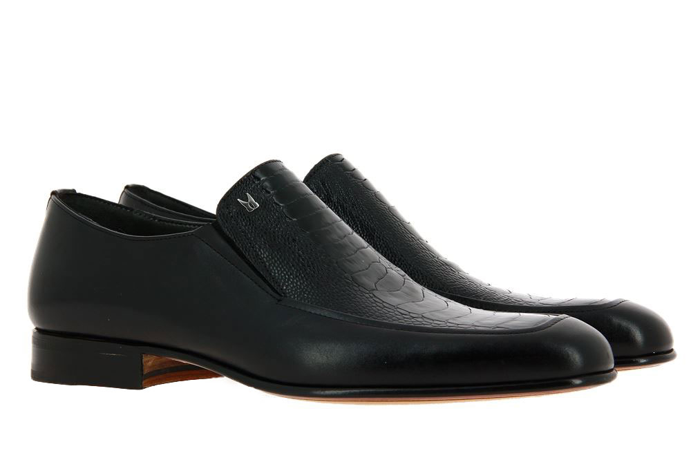 Moreschi Slipper LAMB CUOIO NERO (40½)