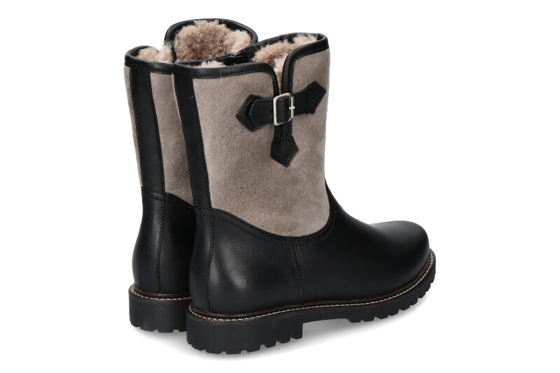 Dirndl + Bua Stiefelette gefüttert PANIOLO VELOUR SCHWARZ KHAKI (38) Dirndl + Bua Stiefelette gefüttert PANIOLO VELOUR SCHWARZ KHAKI (38)