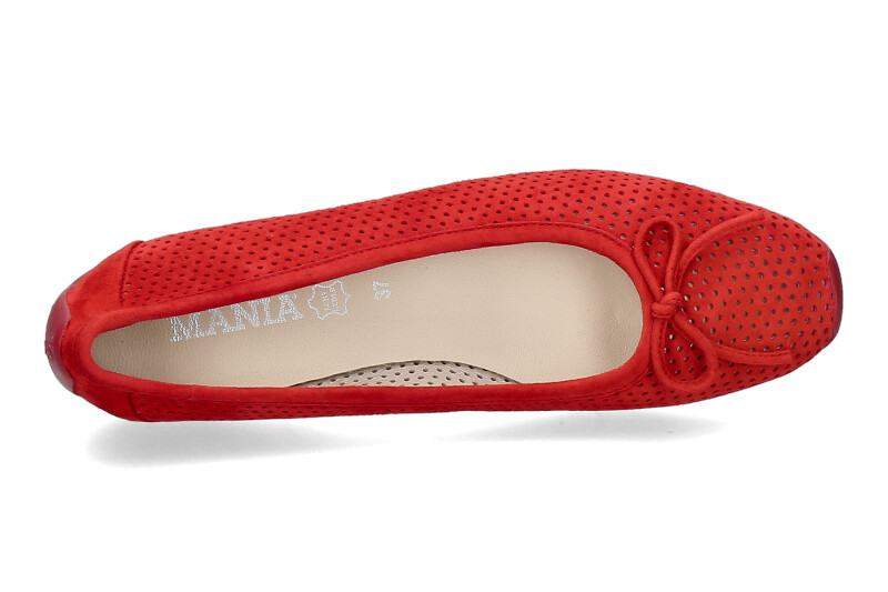 Mania Ballerina PERFORATO CAMOSCIO ROSSO (36) Mania Ballerina PERFORATO CAMOSCIO ROSSO (36)