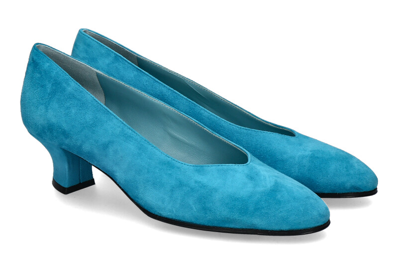 Thierry Rabotin Pumps ROSE CAMOSCIO WATER BLUE (38½)