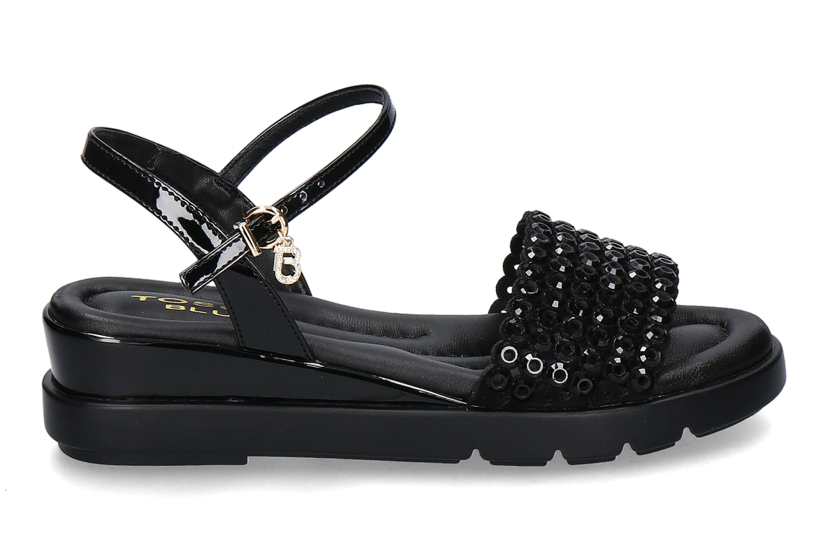 Tosca Blu Sandale TOULOUSE- nero/ schwarz