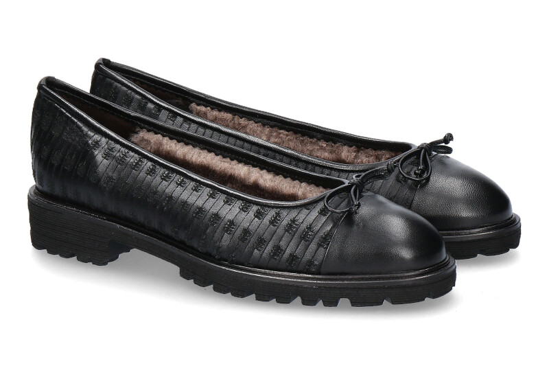 Brunate Ballerina gefüttert NAPPA NERO MONDRIAN NERO (38) Brunate Ballerina gefüttert NAPPA NERO MONDRIAN NERO (38)