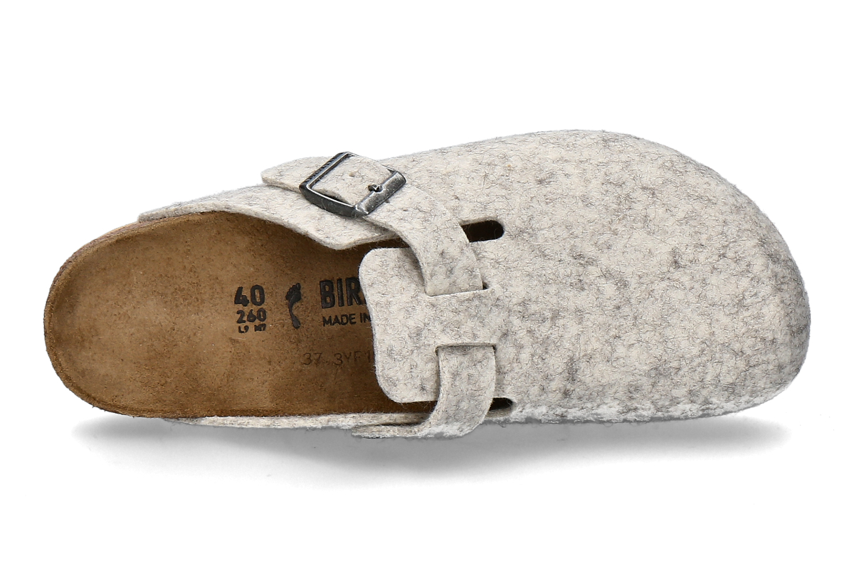 Birkenstock Damen- Clogs BOSTON SCHMAL- eggshell_274200013_4