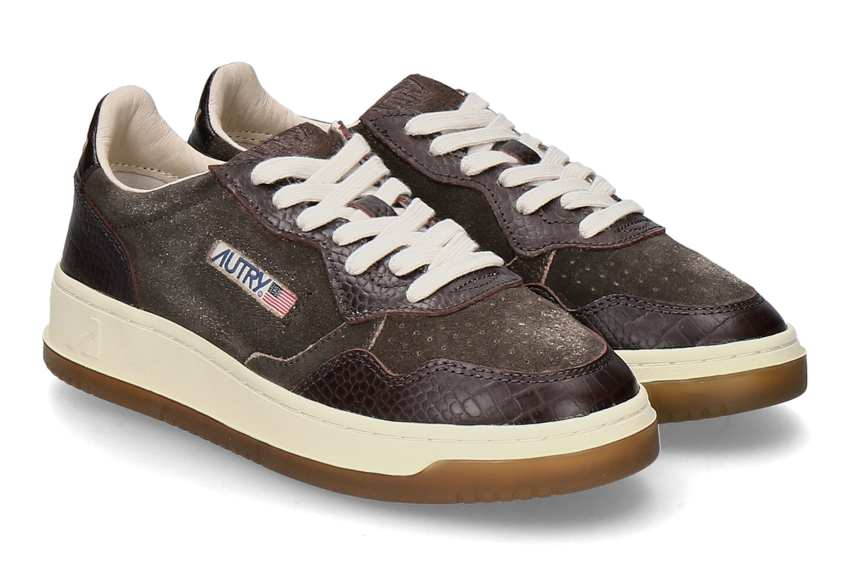 Autry Damen- Sneaker MEDALIST LOW CJ01- mustang/ braun