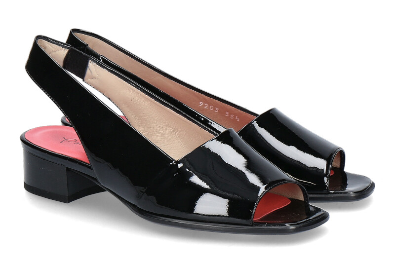Pas de rouge by Gritti Sandale VERNICE NERO (38) Pas de rouge by Gritti Sandale VERNICE NERO (38)