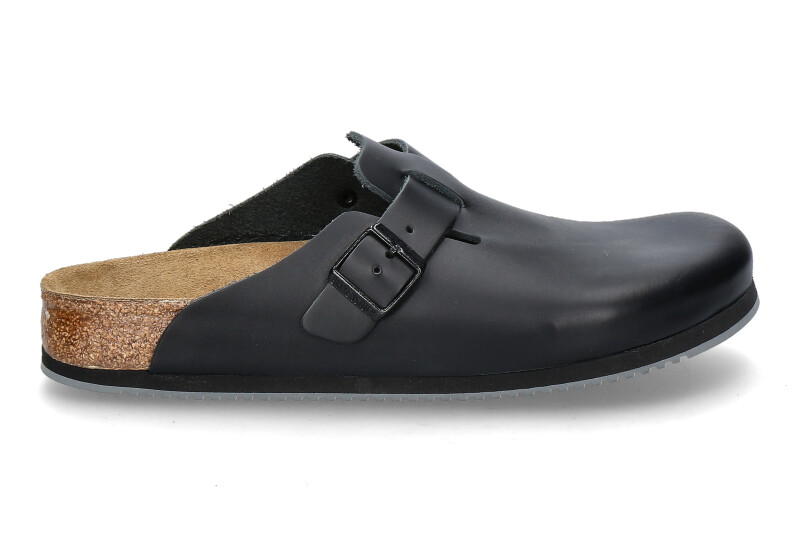 Birkenstock Herren- Clogs BOSTON BS NATURLEDER-schwarz-0060194_177000001_3