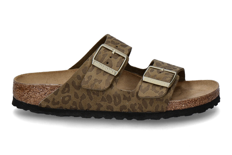 Birkenstock Pantolette ARIZONA BS SCHMALE WEITE- syn leo khaki