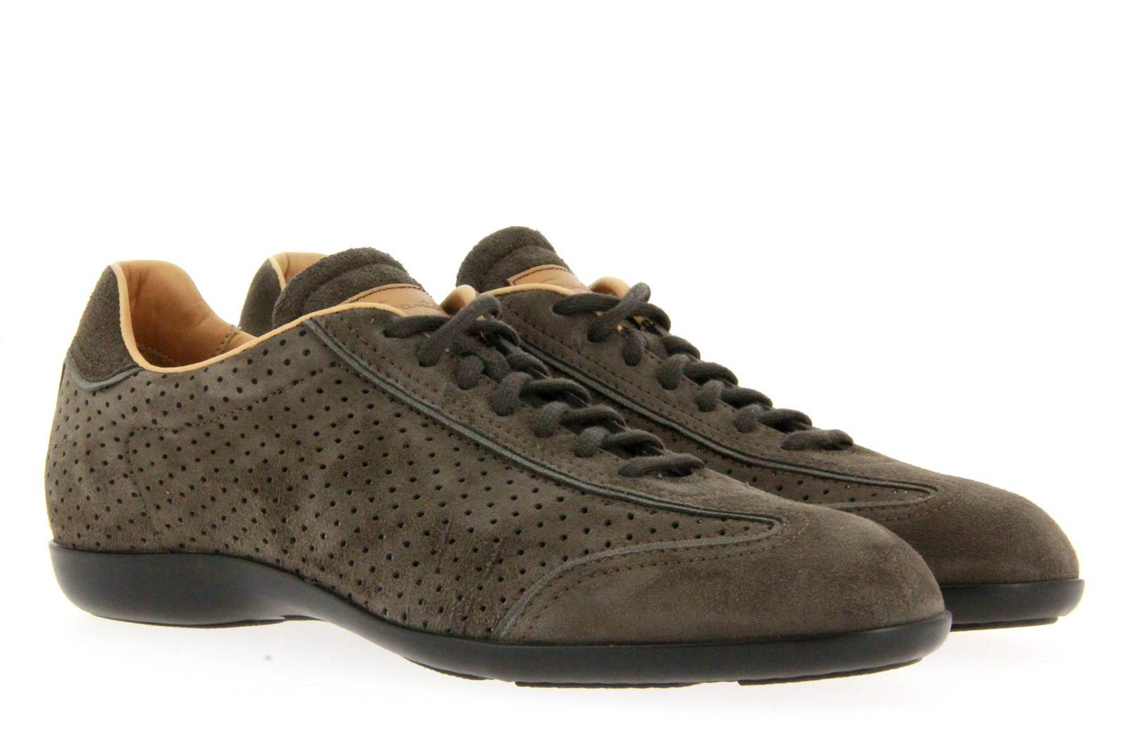 Santoni Schnürer VELOUR BRAUN (42½) Santoni Schnürer VELOUR BRAUN (42½)