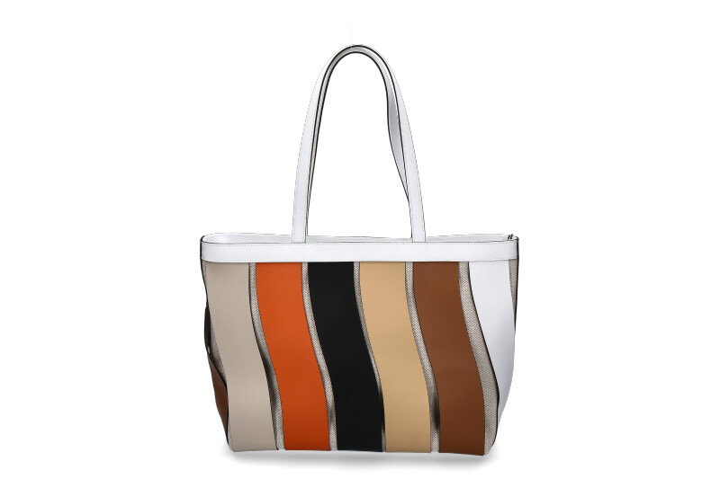Gianni Notaro Shopper 562 BIANCO MULTICOLOR Gianni Notaro Shopper 562 BIANCO MULTICOLOR