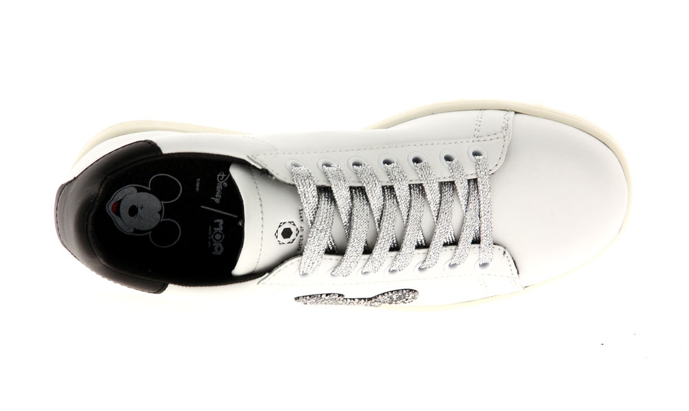 MoA Sneaker ACTION LEATHER WHITE GLITTER MICKEY (40)