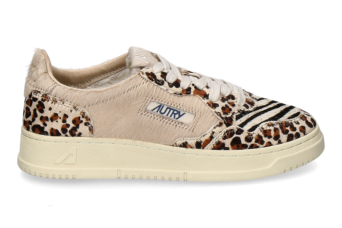 Autry Damen- Sneaker MEDALIST LOW JA02- safari/ mehrfarbig