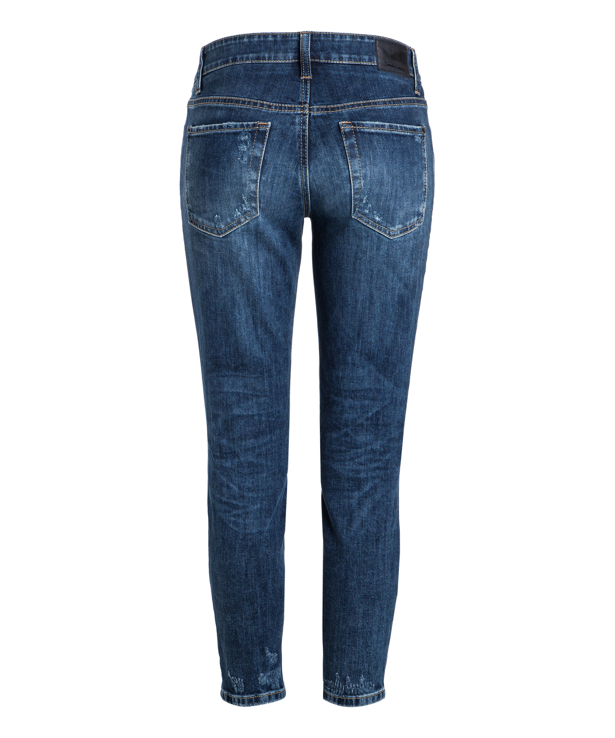 Cambio Jeans Liu short VINTAGE DARK RIPPED