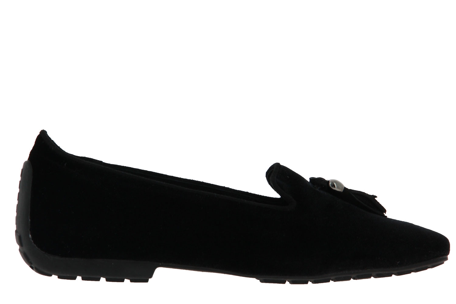 Mania Slipper VELLUTO NERO CAMOSCIO NERO (38)