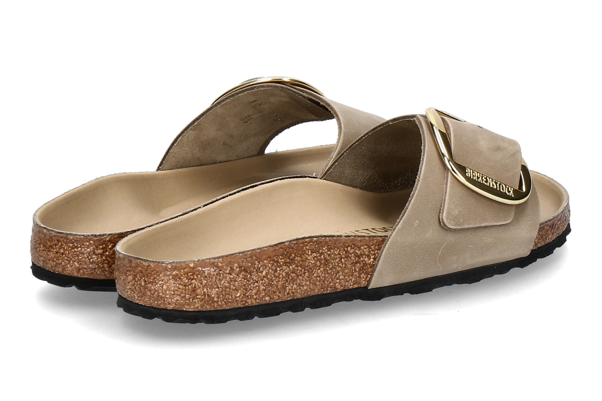Birkenstock Pantolette MADRID SCHMAL BIG BUCKLE NUBUK- tabacco_274400015_2
