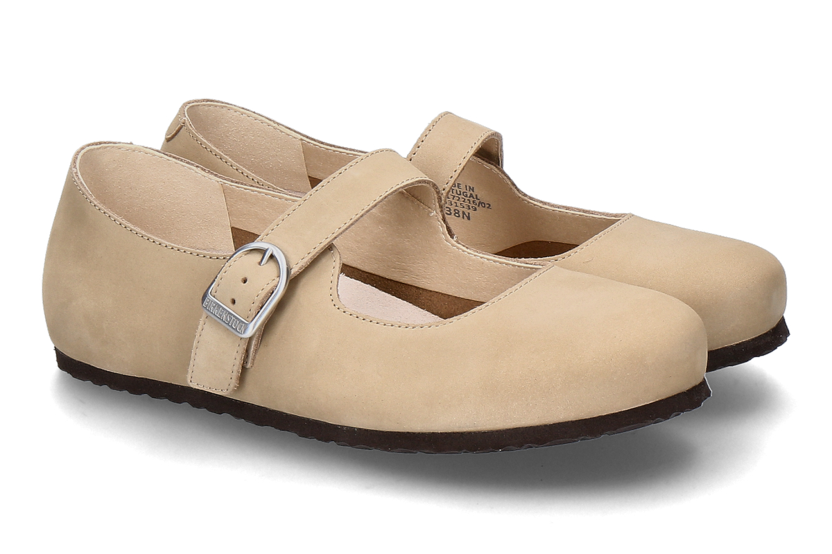 Birkenstock Ballerina SANTA CLARITA NORMAL- sandcastle/ beige