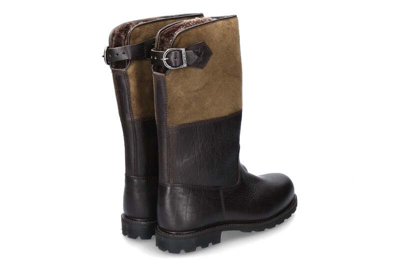 Ludwig Reiter Stiefel MARONIBRATER BISON DARKBROWN GRÜN (40)