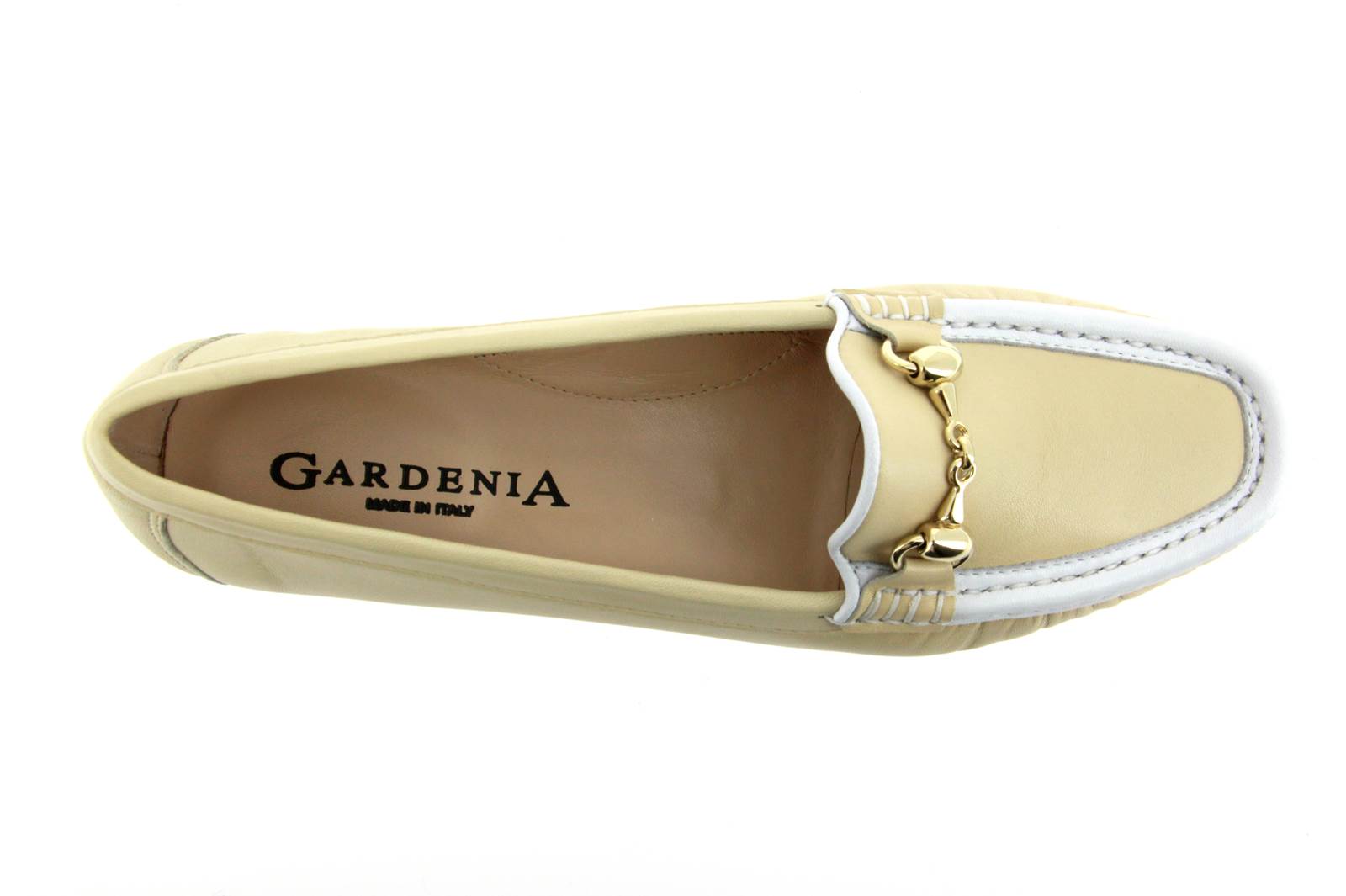 Gardenia Mokassin NAPPA AVORIO CREME  (37½)