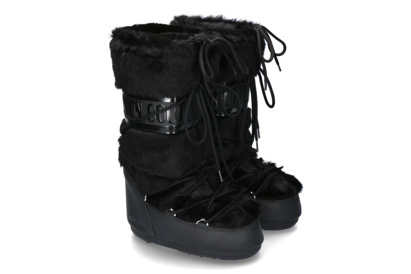 Moon Boot Snowboot CLASSIC FAUX FUR BLACK (39-41)