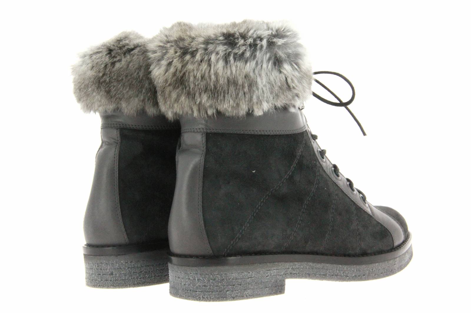 Baldan Stiefelette gefüttert CAMOSCIO ANTRACITE  (37 )
