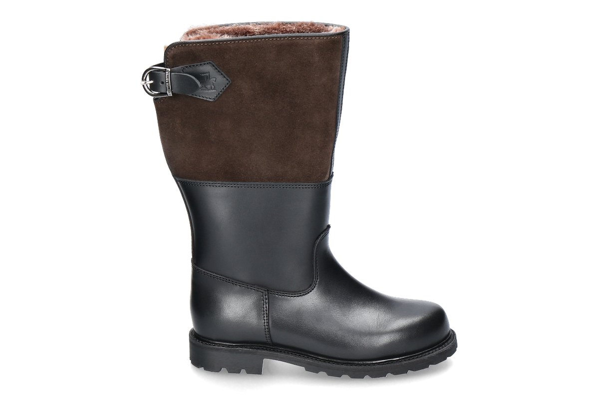 Ludwig Reiter Stiefel gefüttert MARONIBRATERIN XL-SCHAFT- schwarz/ braun