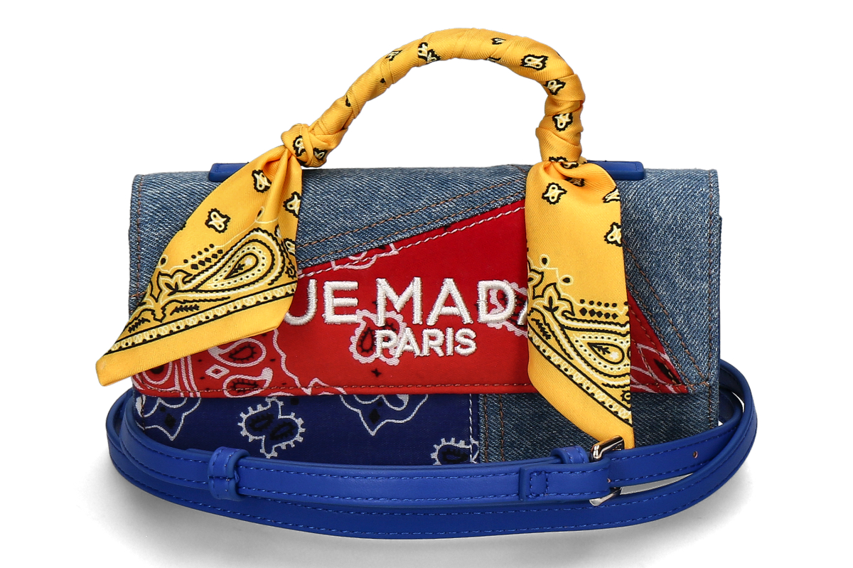 Rue Madam Schultertasche PAISLEY SHOULDER- blau/ denim blue