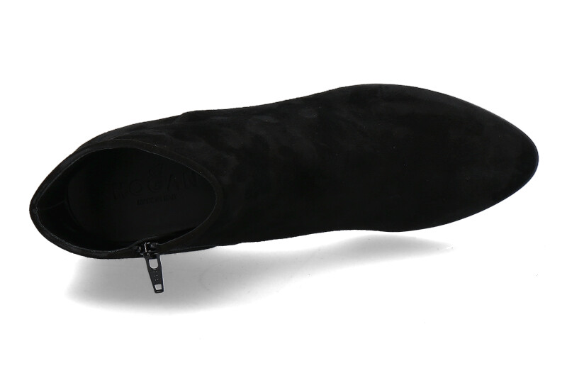 Hogan Stiefelette ZIP CAMOSCIO NERO (41)
