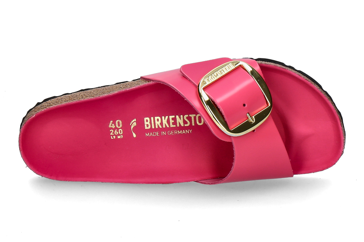Birkenstock Pantolette MADRID BIG BUCKLE SCHMAL- high-shine fuchsia tulip_274500024_4