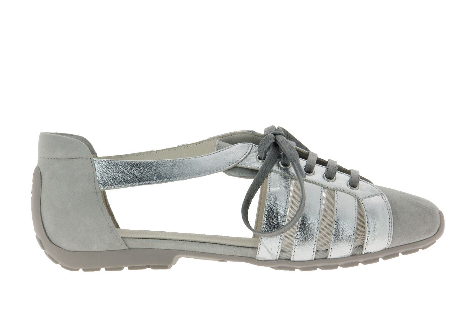 Mania Schnürer CAMOSCIO CRYSTAL ARGENTO (38)