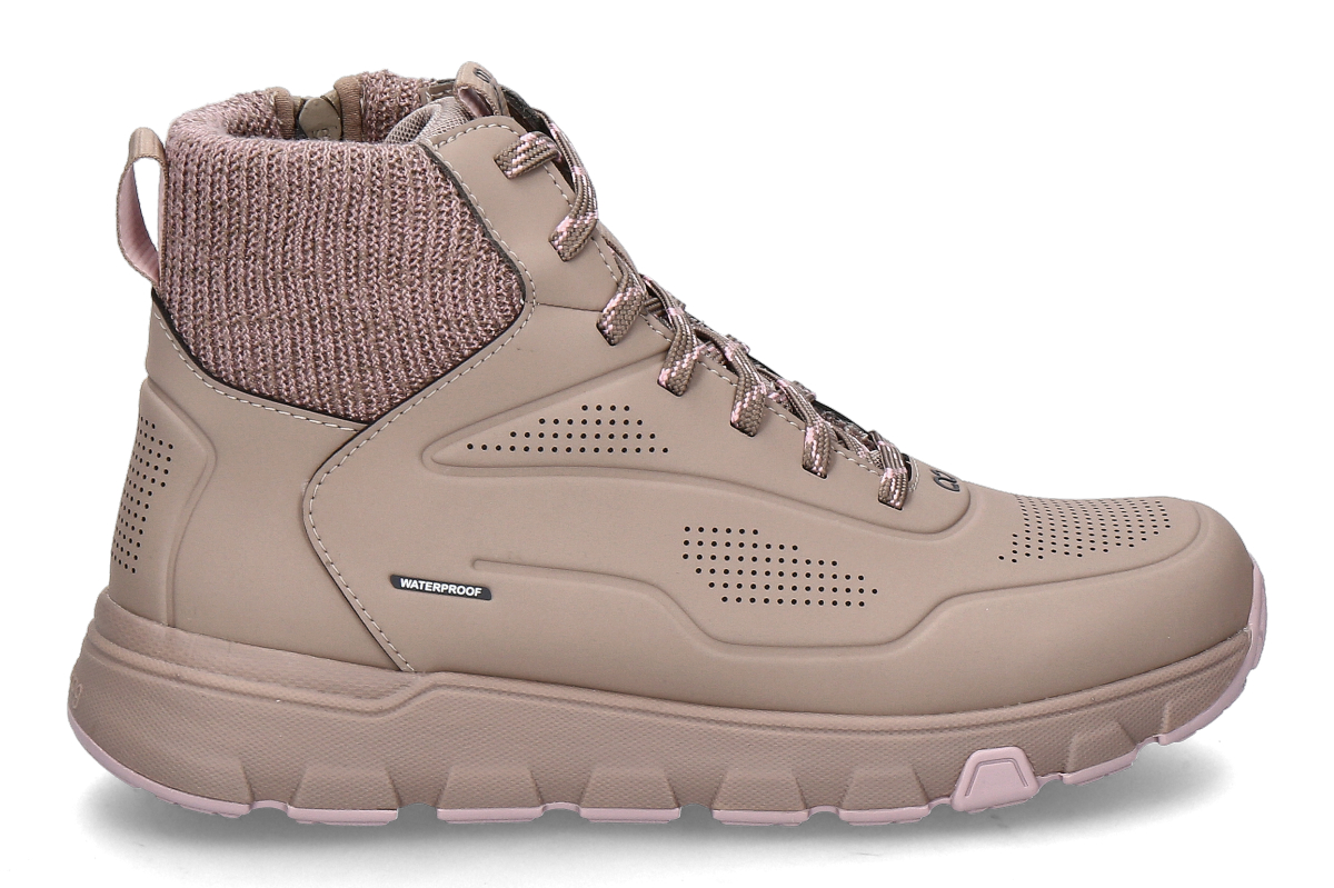 tenhaag Damen- high top Sneaker 0015 earth/erdton