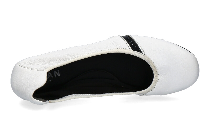 Hogan Ballerina NAPPA ARGENTO BIANCO  (40)