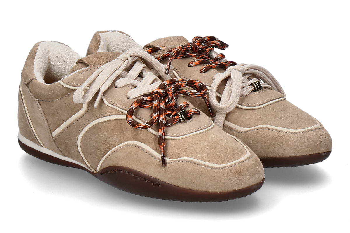 méliné Damen- Sneaker MALAGA F107- taupe/ beige