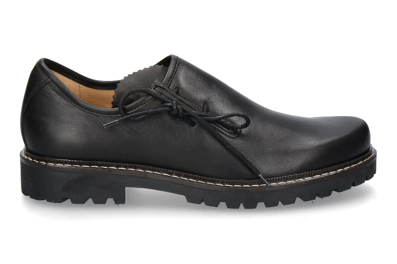 dirndl + bua Trachtenschuh PANIOLO SCHWARZ