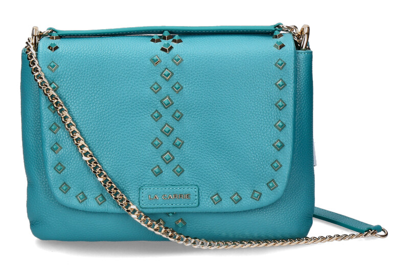 La Carrie Umhängetasche TUMBLED LEATHER MARINE La Carrie Umhängetasche TUMBLED LEATHER MARINE