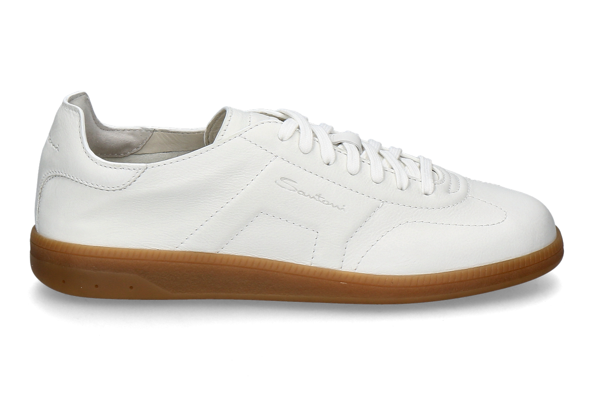 Santoni Herren- Sneaker OLY CUBE- weiß/ white