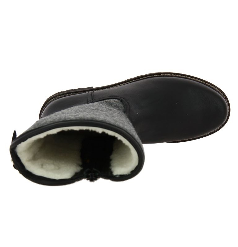 Dirndl + Bua Stiefel gefüttert PANIOLO LODEN SCHWARZ DUNKELGRAU (39) Dirndl + Bua Stiefel gefüttert PANIOLO LODEN SCHWARZ DUNKELGRAU (39)